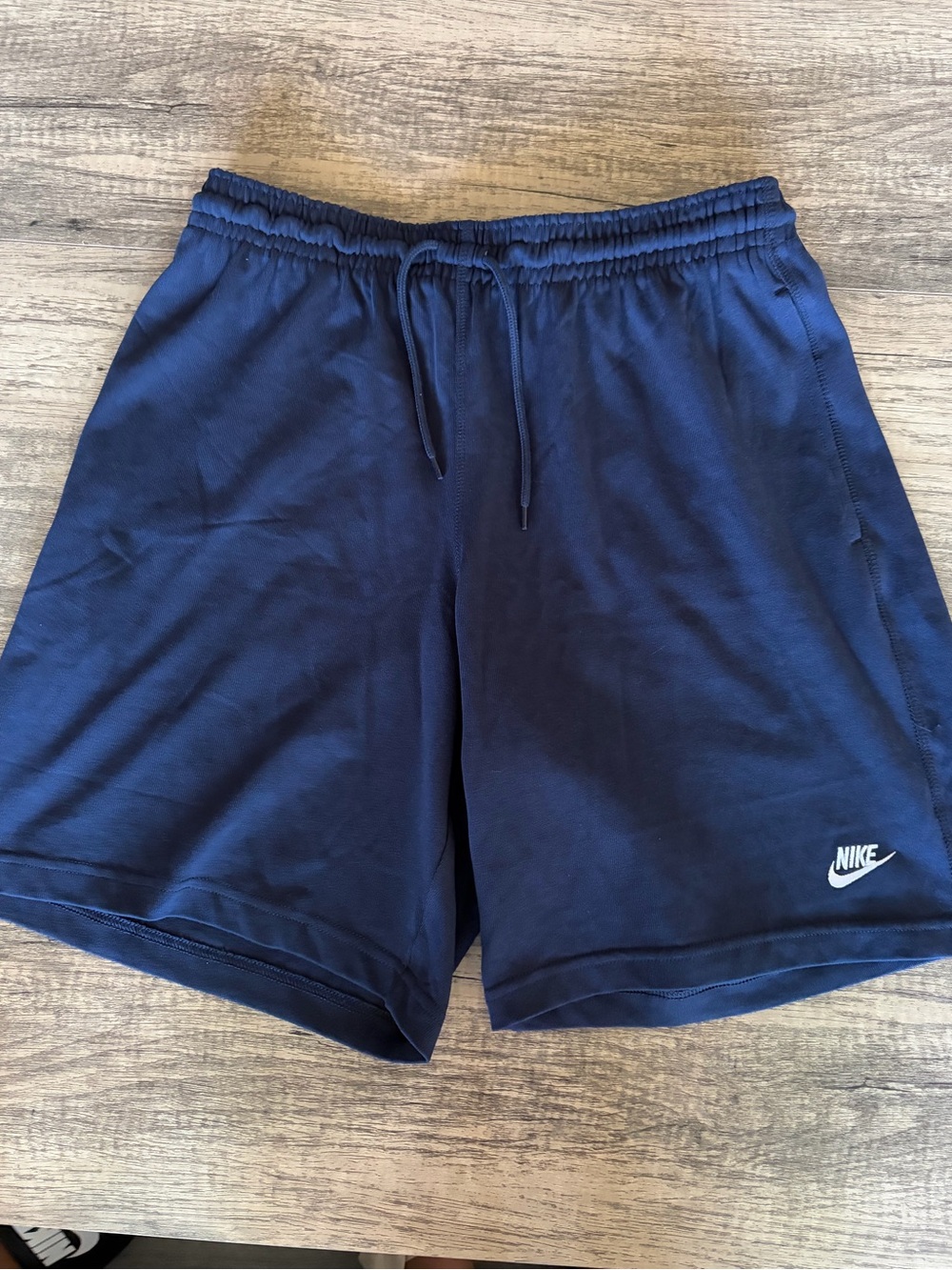 Nike Men's Deep Navy Performance Shorts with Drawstring
